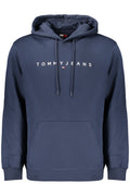 Tommy Hilfiger férfi kék cipzáros pulóver