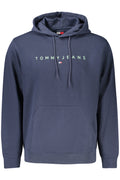 Tommy Hilfiger férfi kék cipzáros pulóver