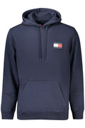 Tommy Hilfiger férfi kék cipzáros pulóver