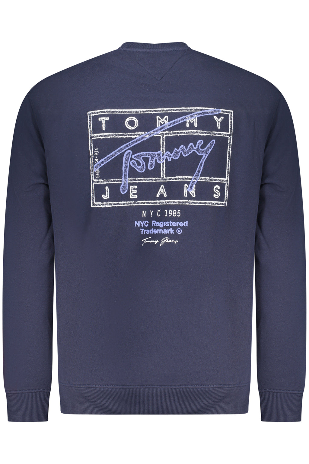 Tommy Hilfiger férfi kék cipzáros pulóver