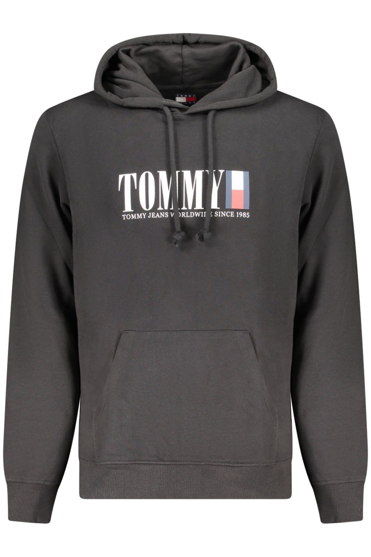 Tommy Hilfiger férfi pulóver, fekete