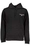 Tommy Hilfiger férfi pulóver, fekete