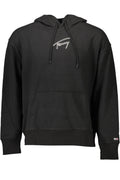 Tommy Hilfiger férfi pulóver, fekete