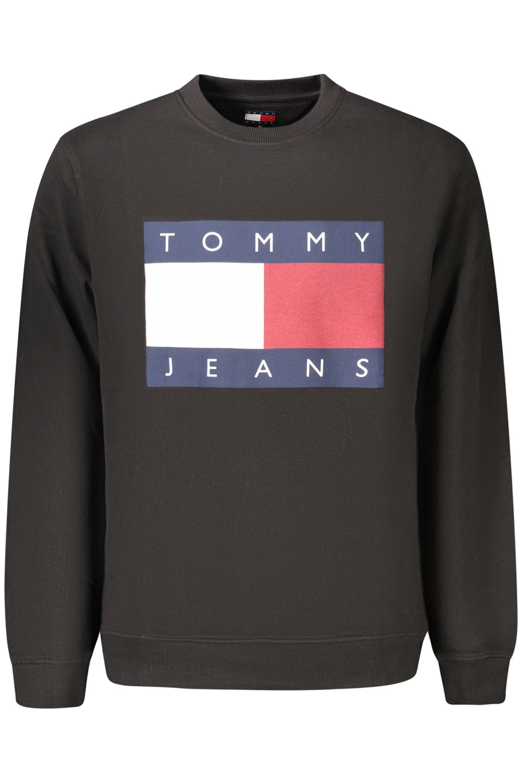Tommy Hilfiger férfi fekete cipzáros pulóver