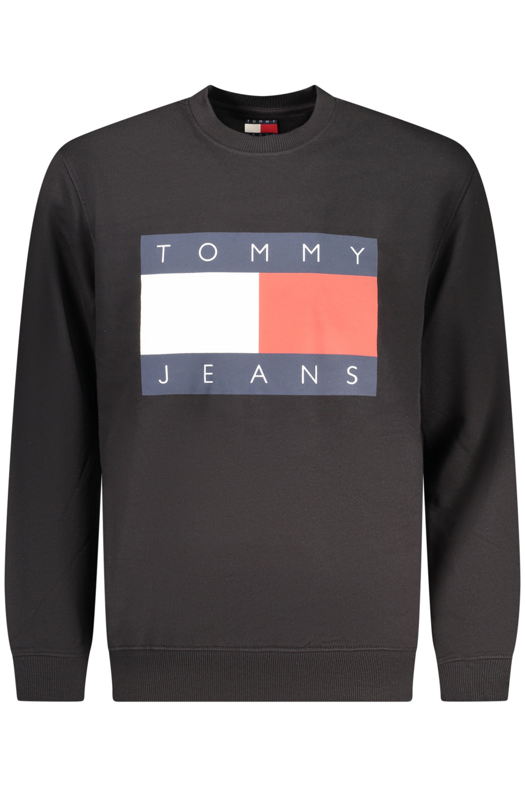 Tommy Hilfiger férfi fekete cipzáros pulóver