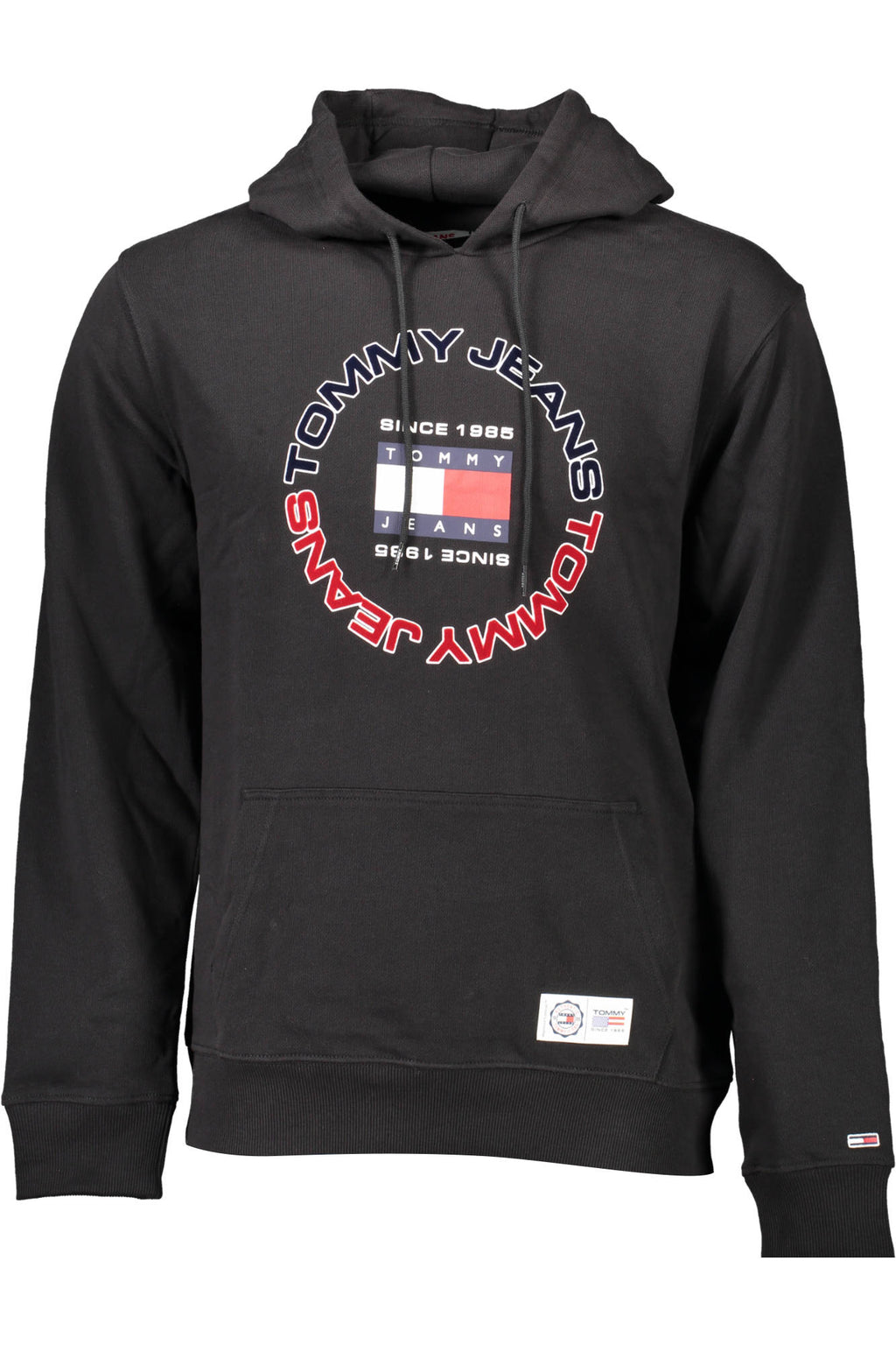 Tommy Hilfiger férfi pulóver, fekete