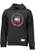 Tommy Hilfiger férfi pulóver, fekete