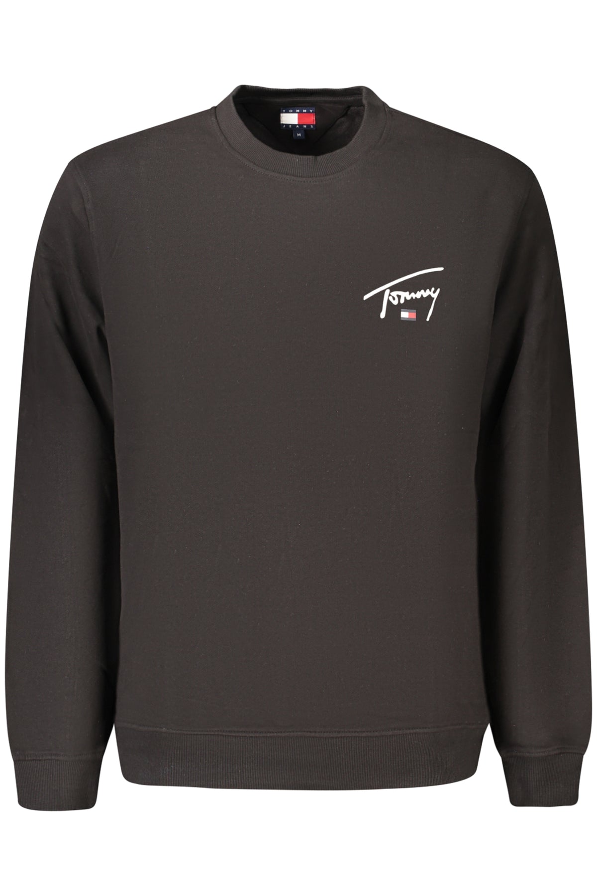 Tommy Hilfiger férfi pulóver, fekete