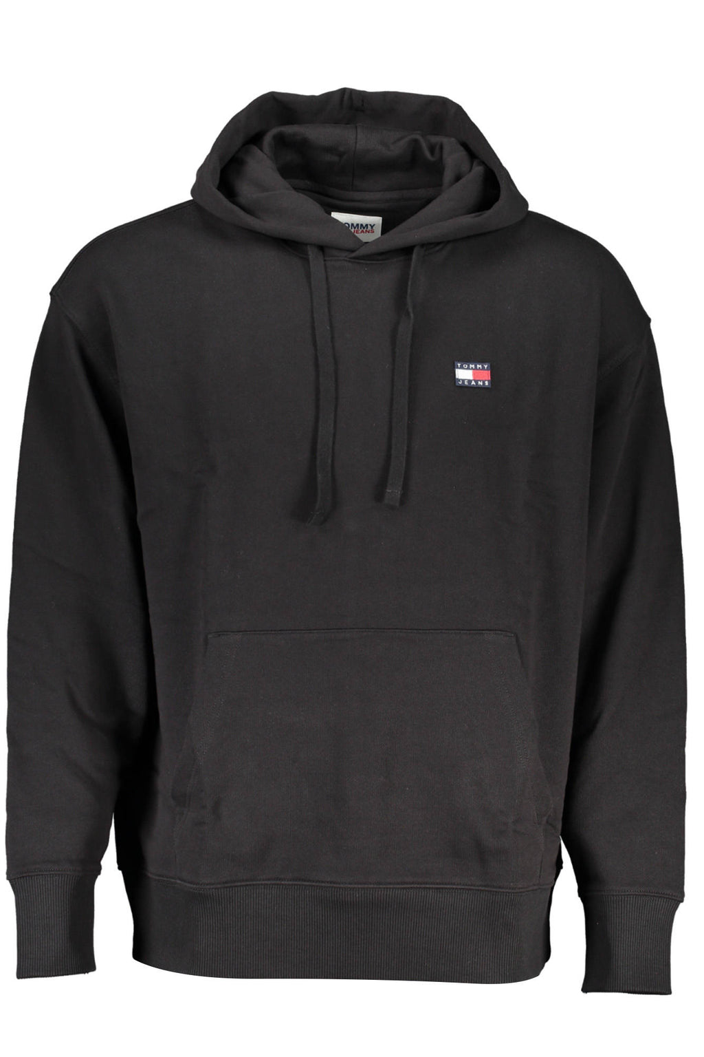 Tommy Hilfiger férfi pulóver, fekete