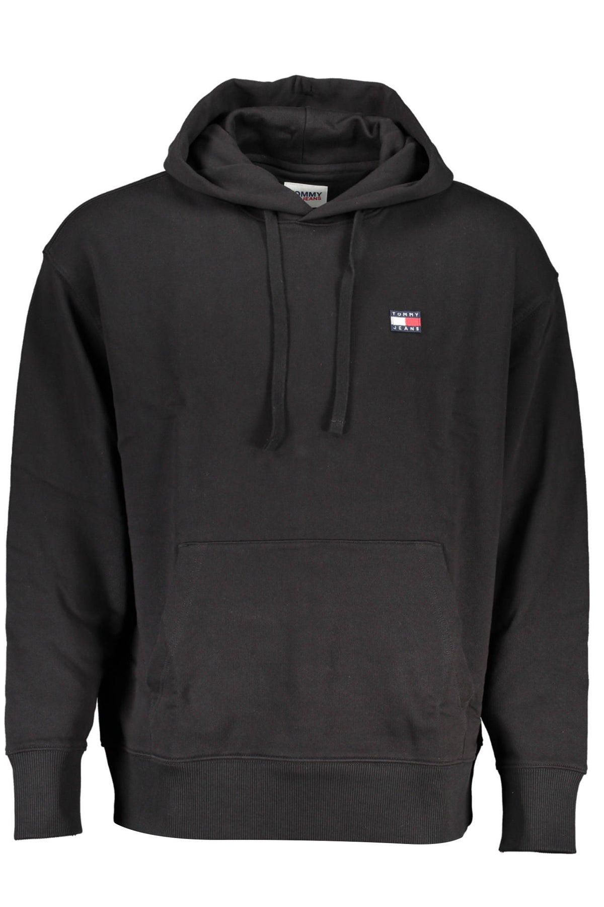 Tommy Hilfiger férfi pulóver, fekete