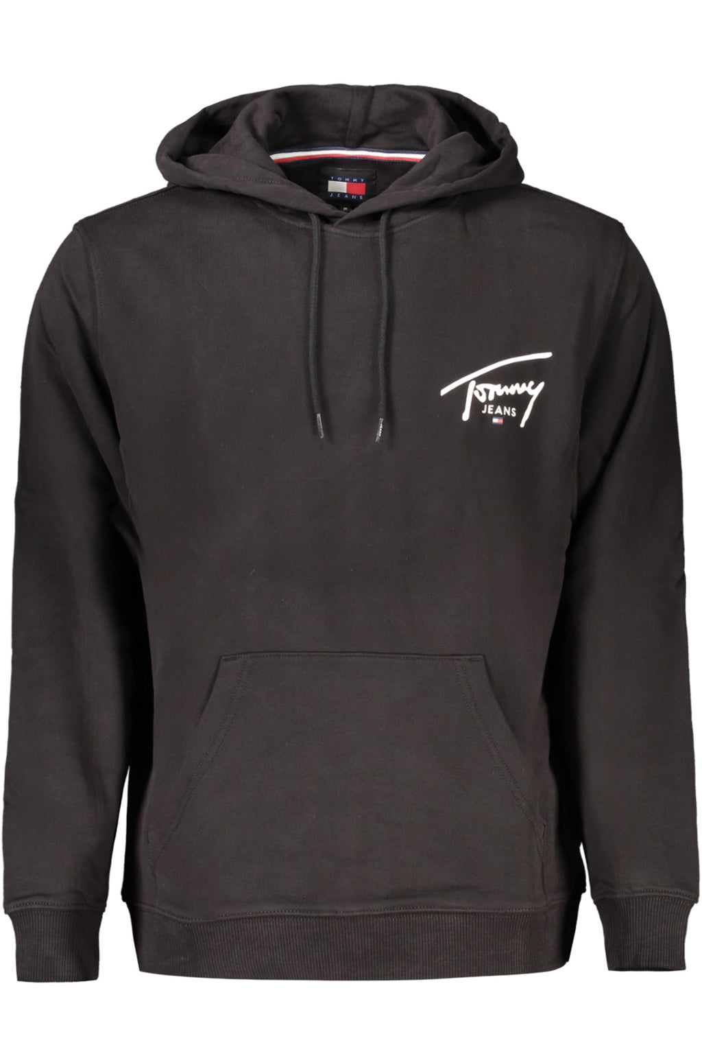 Tommy Hilfiger férfi pulóver, fekete