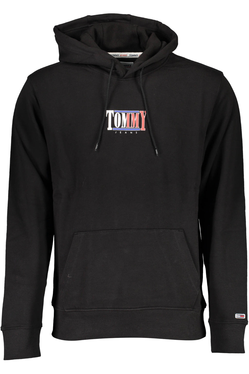 Tommy Hilfiger férfi pulóver, fekete