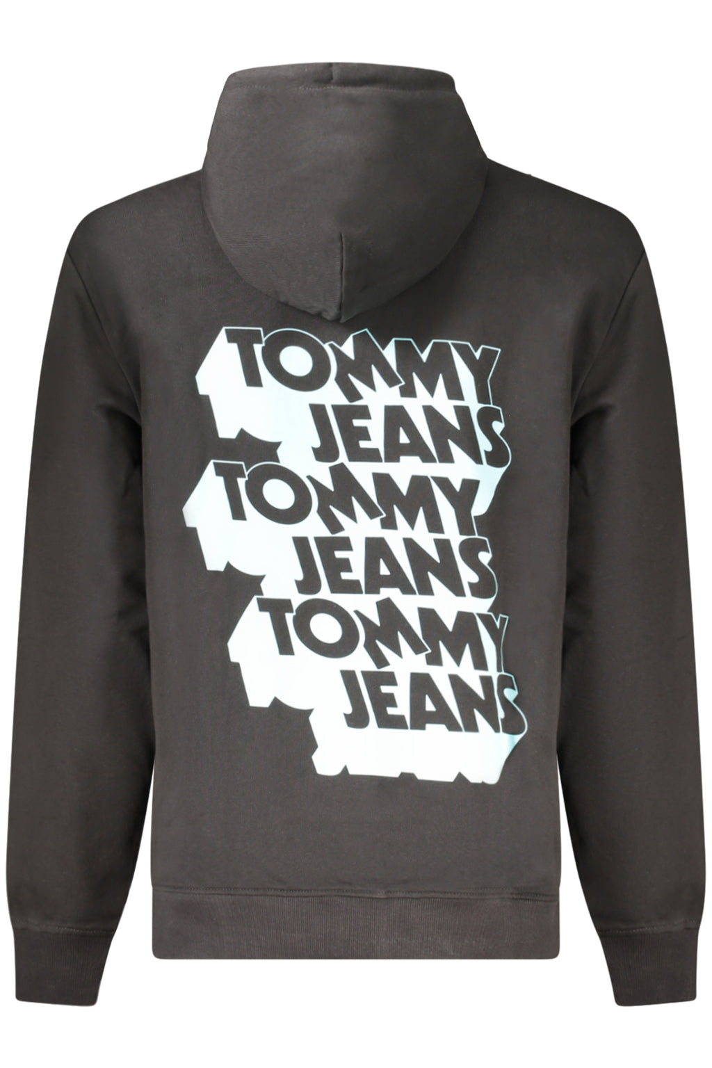 Tommy Hilfiger férfi fekete cipzáros pulóver