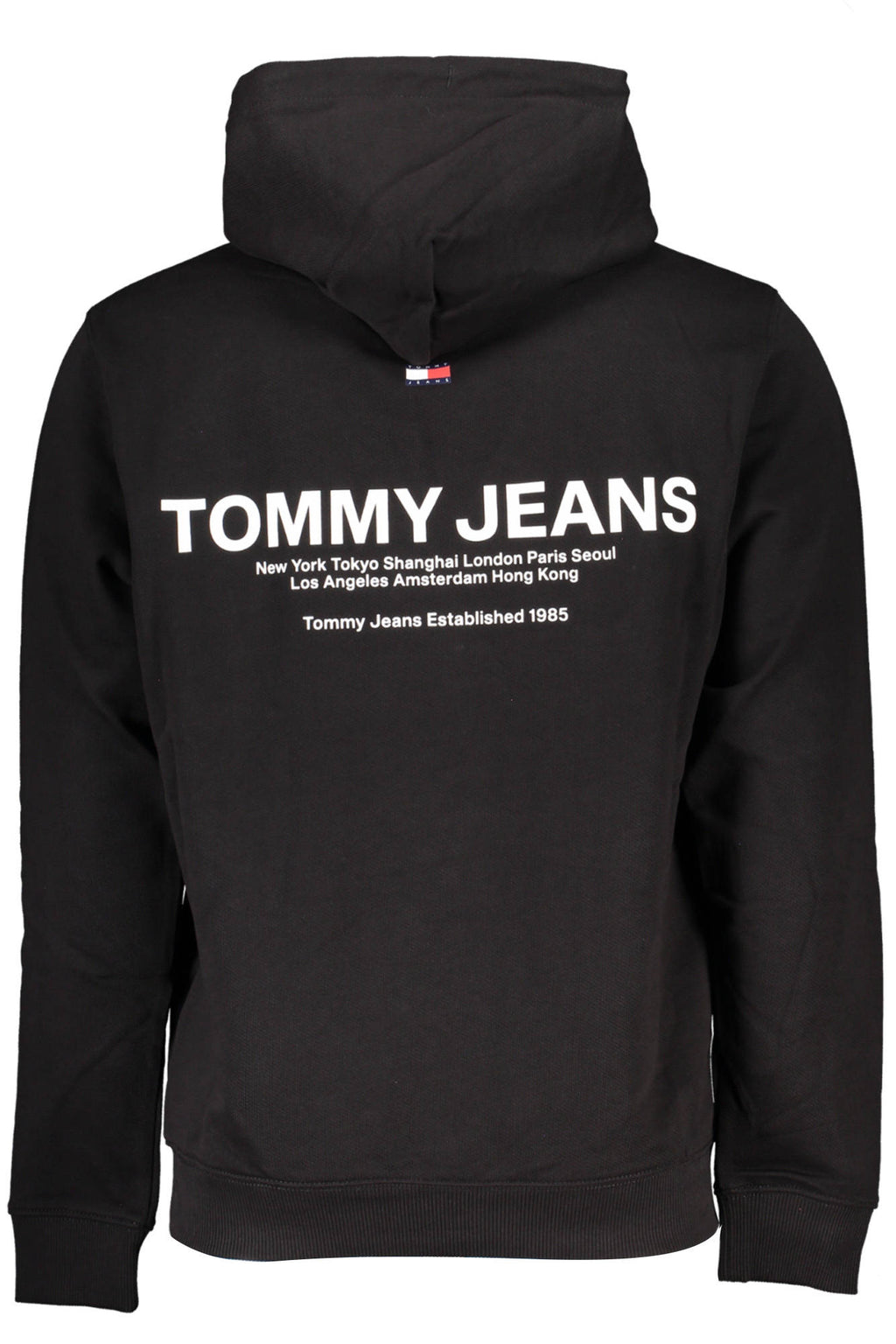 Tommy Hilfiger férfi pulóver, fekete