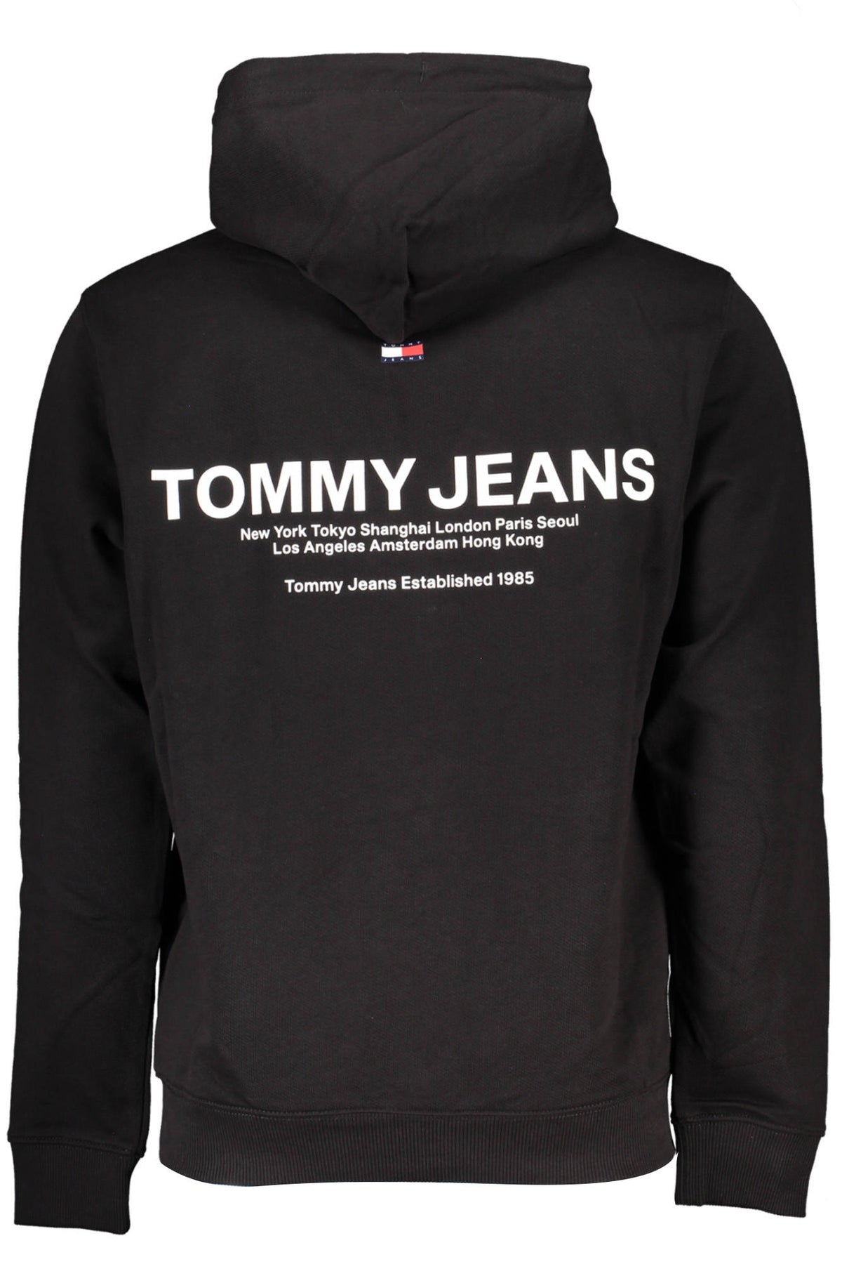 Tommy Hilfiger férfi pulóver, fekete