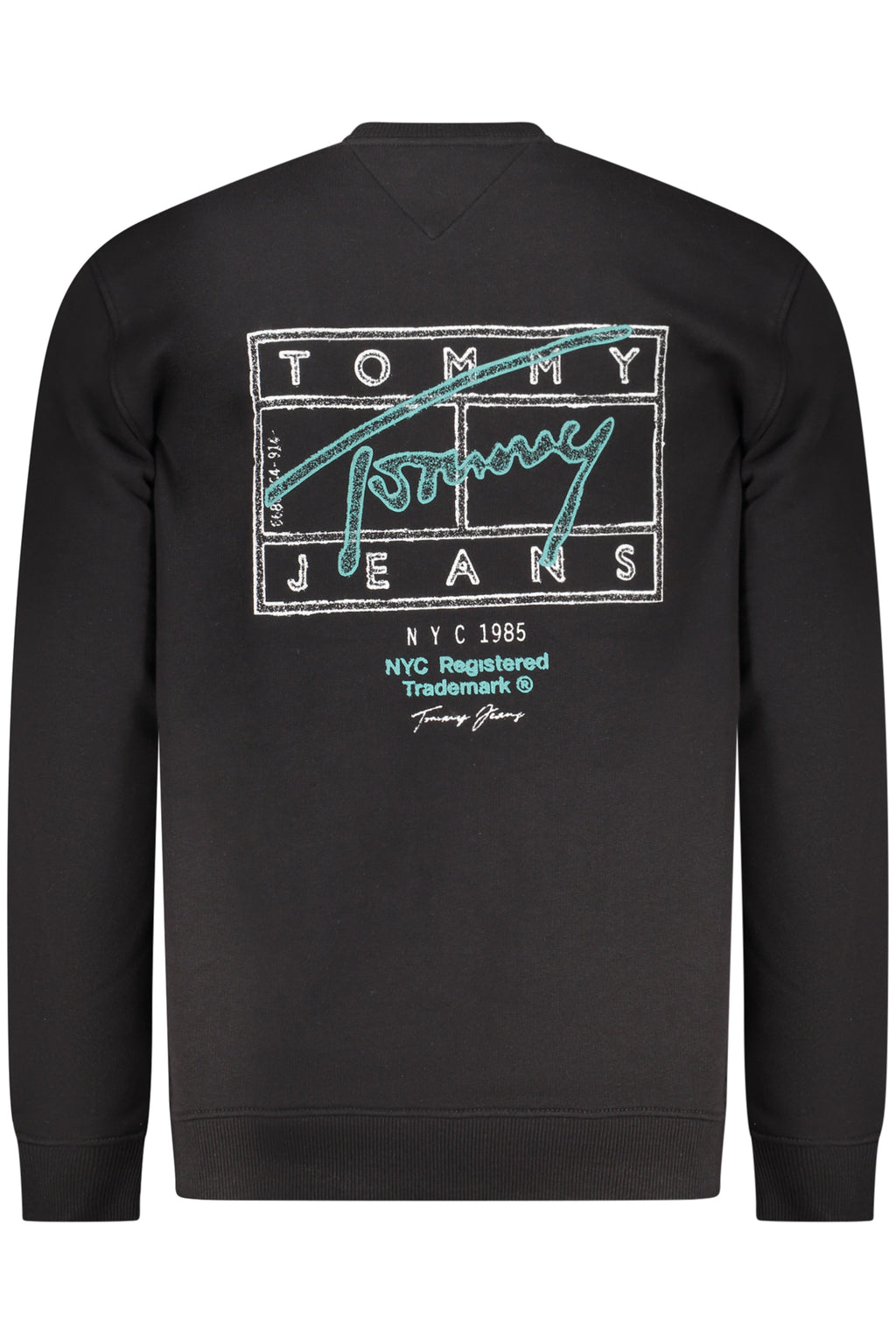 Tommy Hilfiger férfi fekete cipzáros pulóver