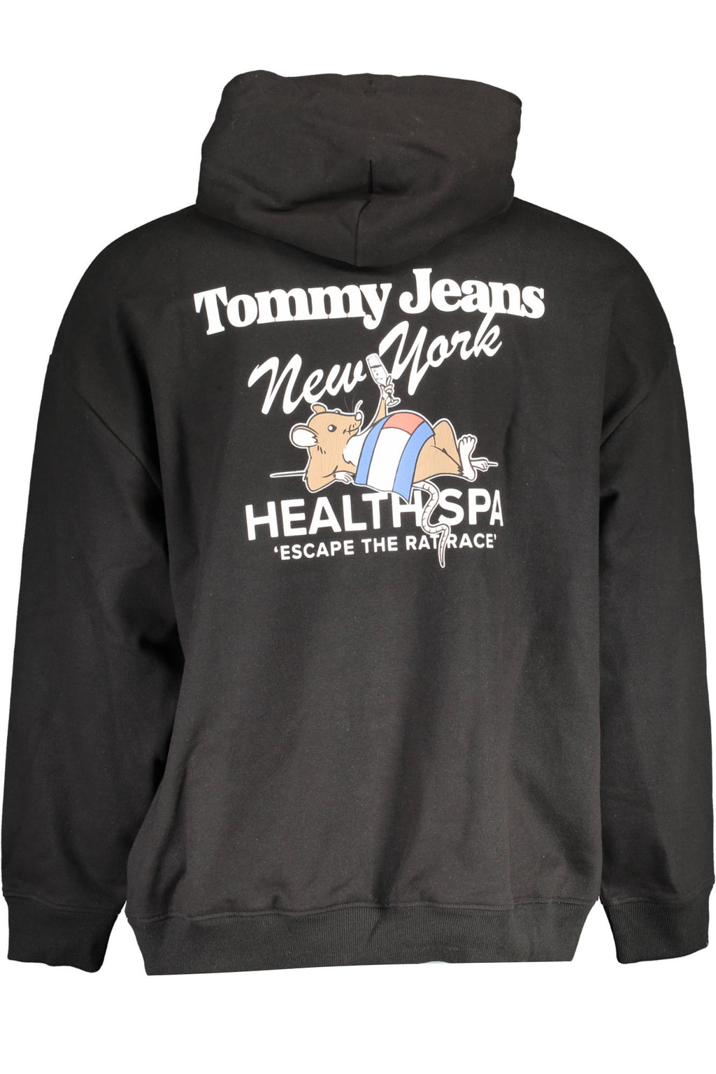 Tommy Hilfiger férfi pulóver, fekete