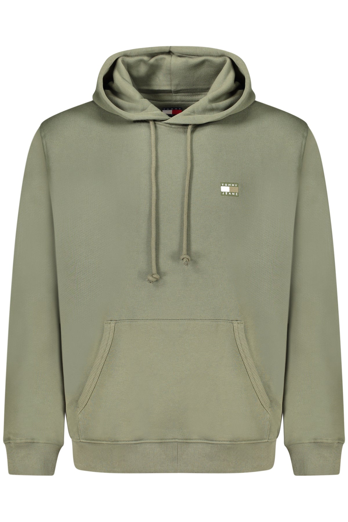 Tommy Hilfiger férfi cipzáras pulóver, zöld