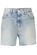 Tommy Hilfiger női farmer rövidnadrág, világoskék