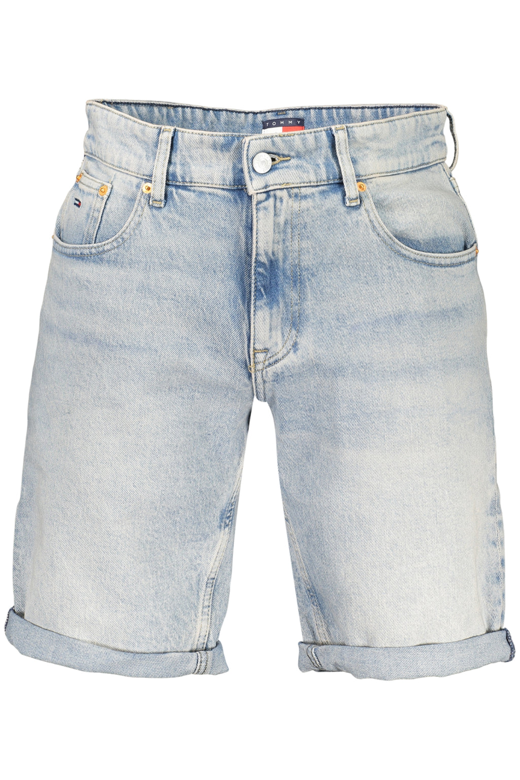 Tommy Hilfiger férfi farmer rövidnadrág, világoskék