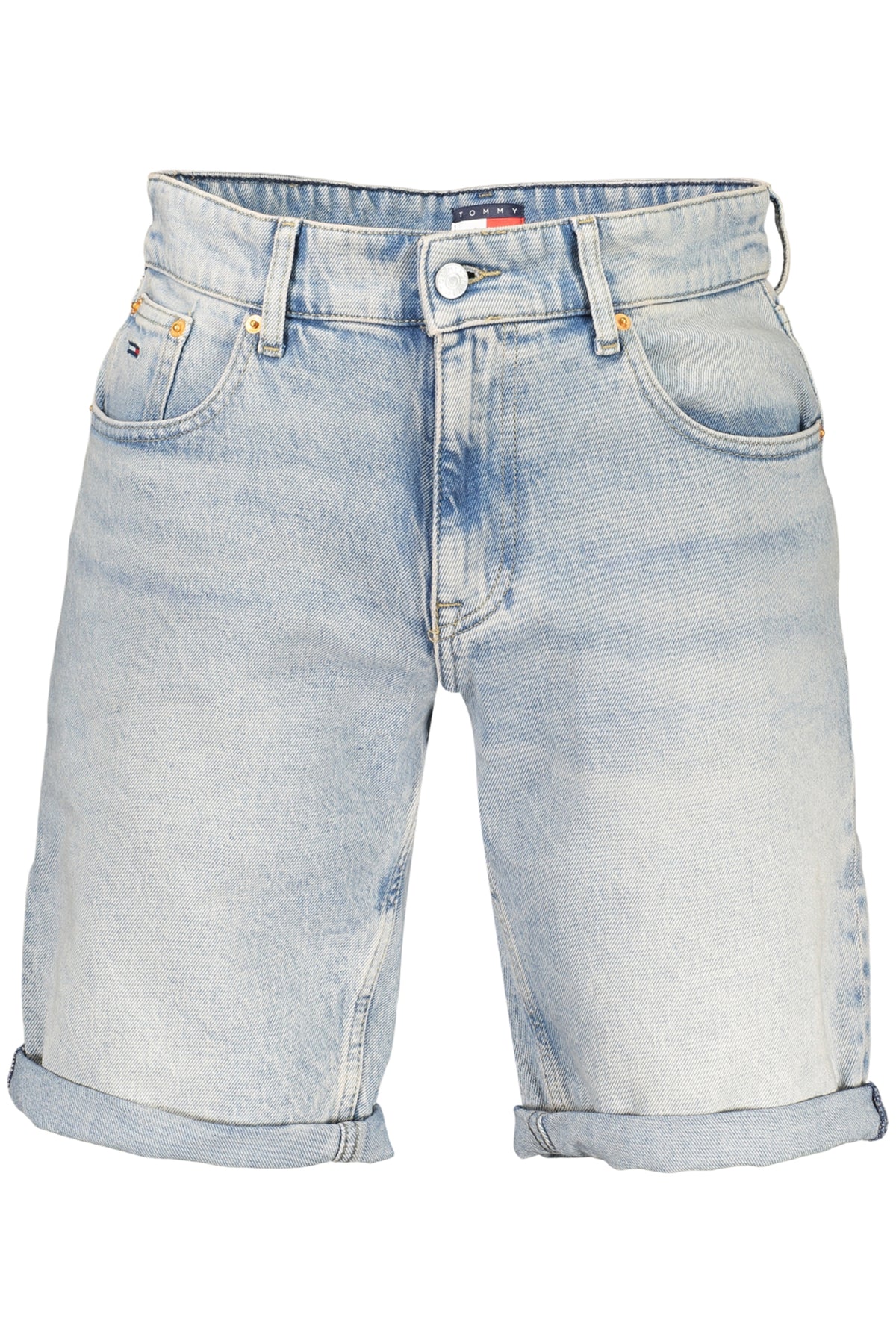 Tommy Hilfiger férfi farmer rövidnadrág, világoskék