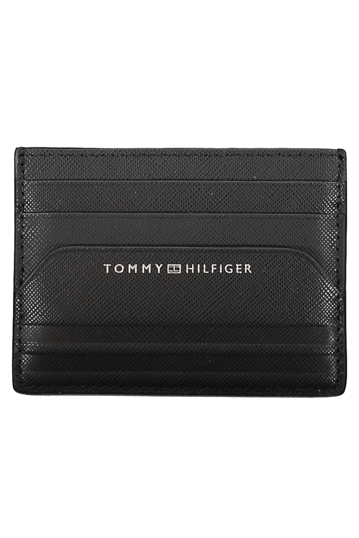 Tommy Hilfiger fekete férfi tárcsa