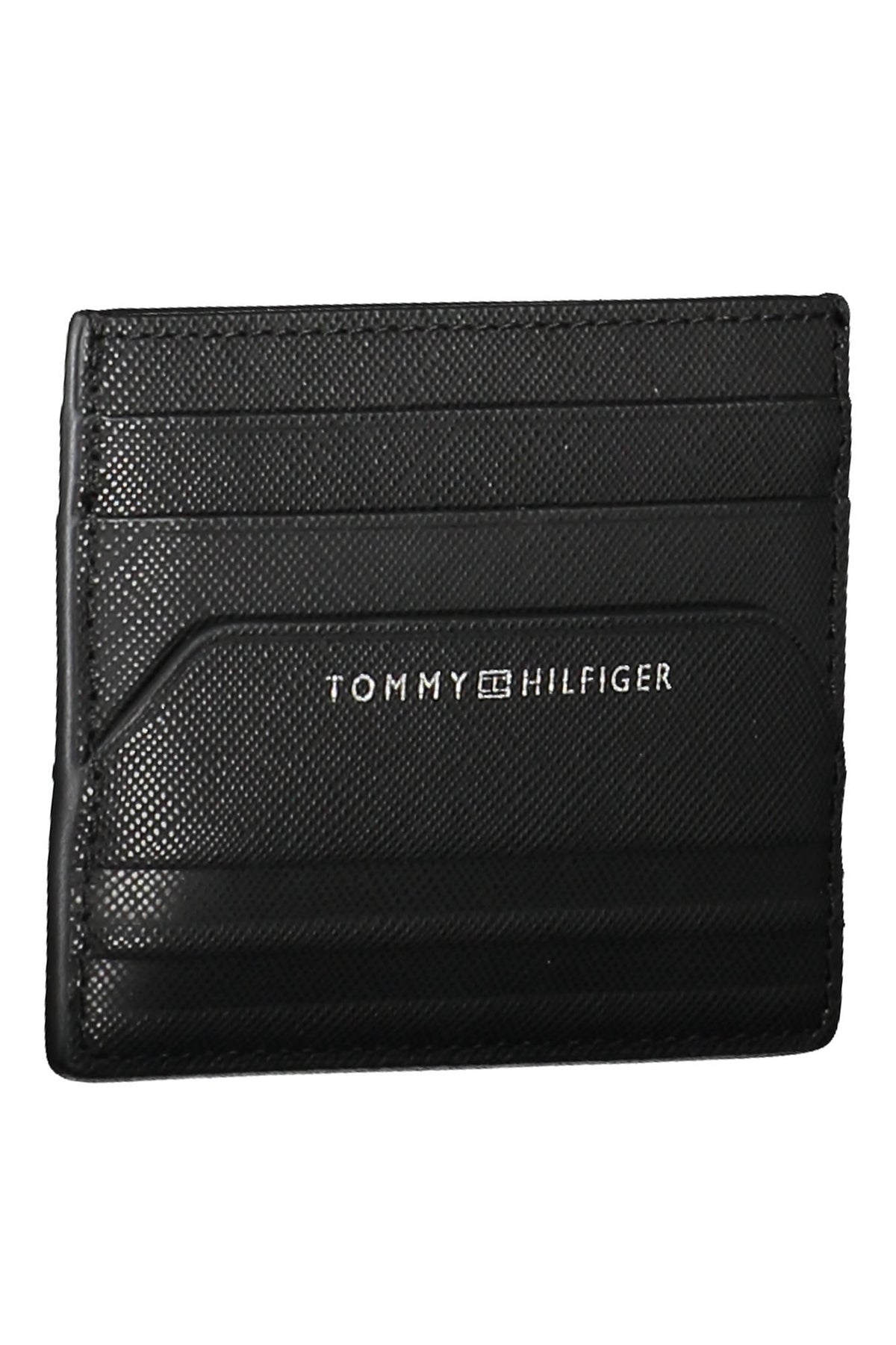 Tommy Hilfiger fekete férfi tárcsa