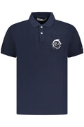 Trussardi polo rövid ujjú férfi kék