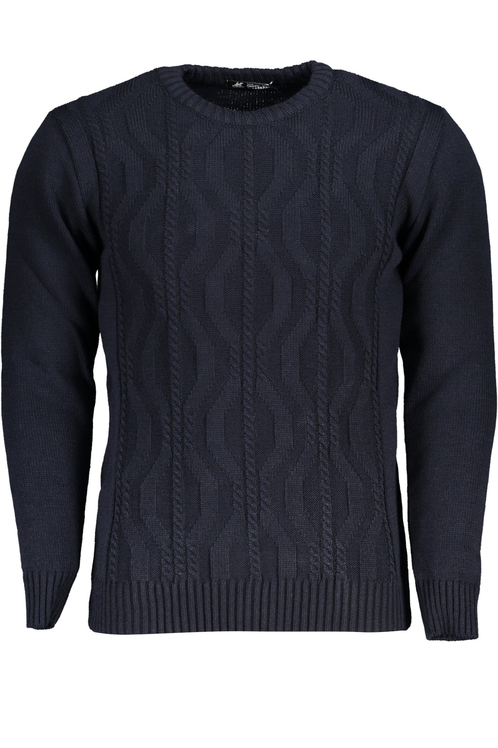 U.S. Grand férfi kék pulóver