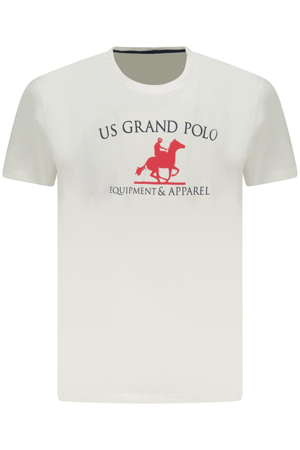 U.S. Grand férfi rövid ujjú póló, fehér