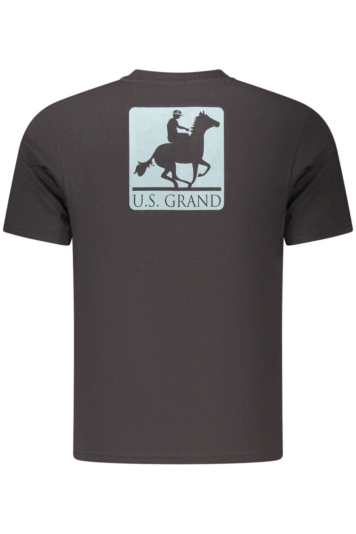 U.S. Grand férfi fekete rövid ujjú póló