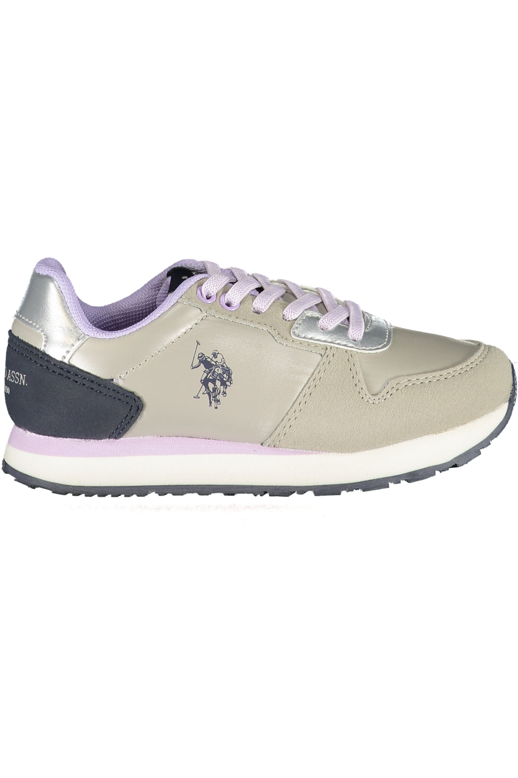 U.S. Polo Assn. ezüst sportcipő gyermekeknek
