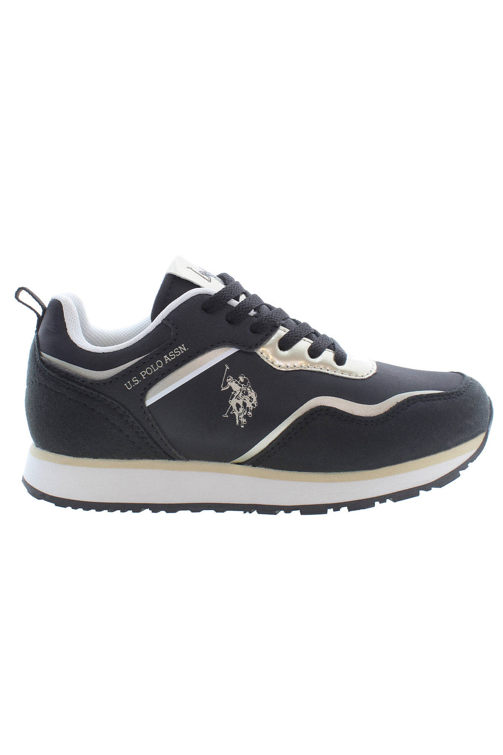 U.S. Polo Assn. fiú sneaker, fekete