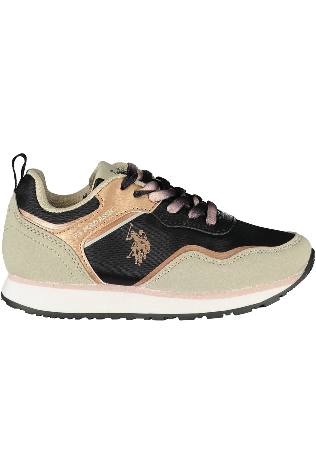 U.S. Polo Assn. gyermek fekete sportcipő
