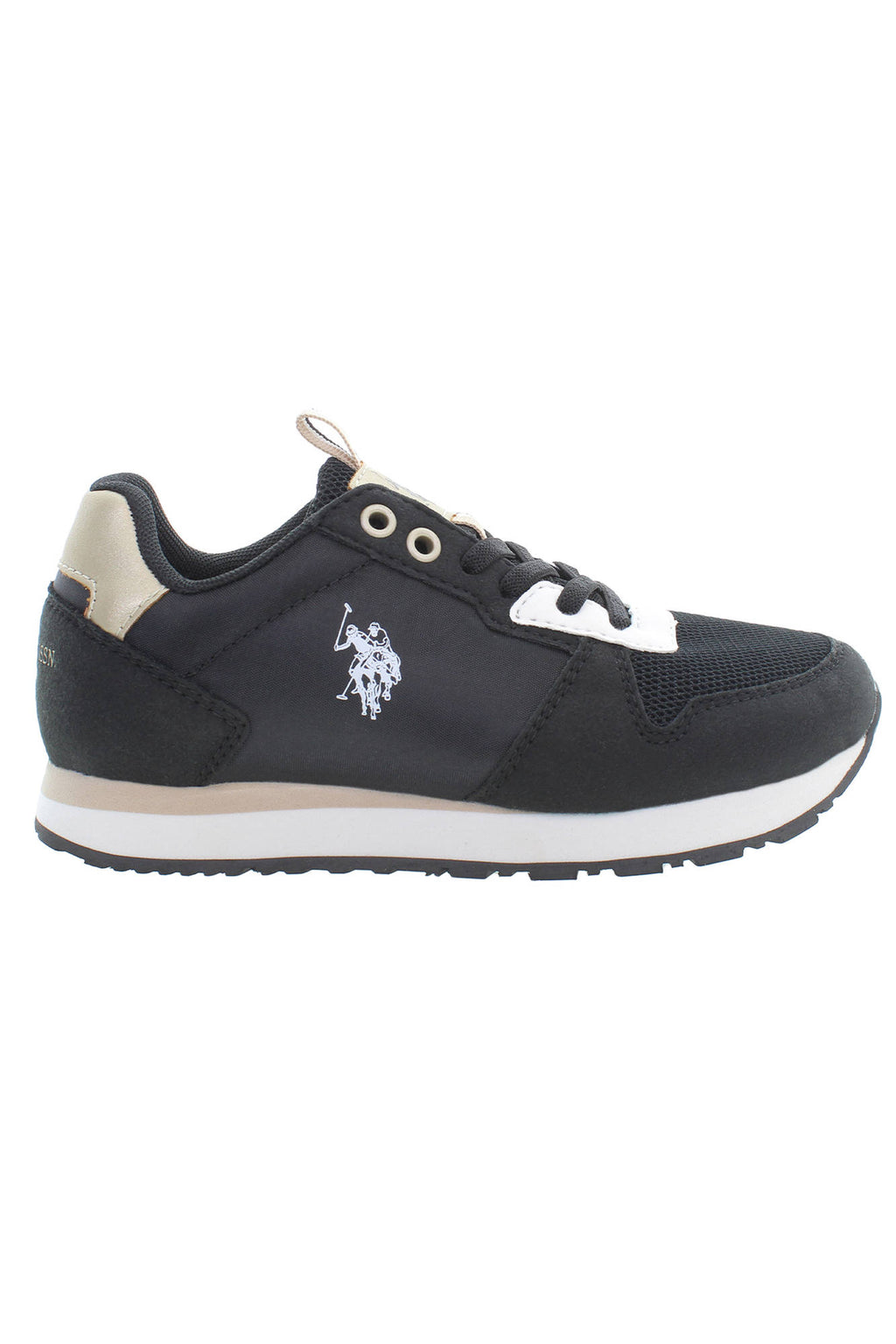 U.S. Polo Assn. fiú sneaker, fekete