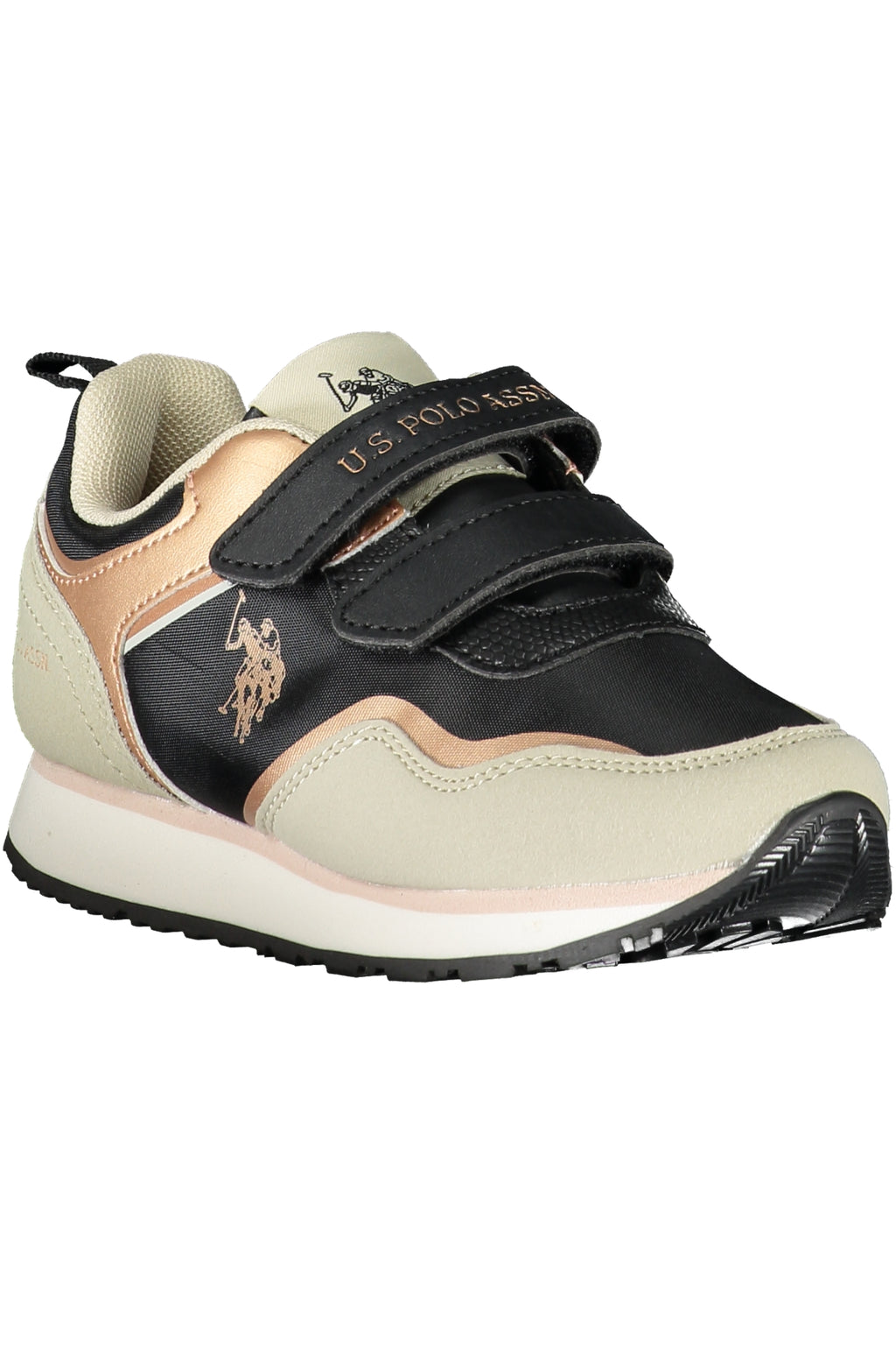 U.S. Polo Assn. gyermek fekete sportcipő