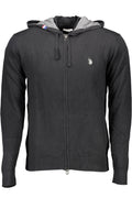 U.S. Polo Assn. férfi kardigán, fekete