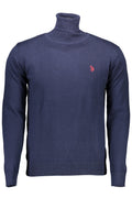 U.S. Polo Assn. férfi kék pulóver