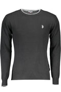 U.S. Polo Assn. férfi fekete pulóver
