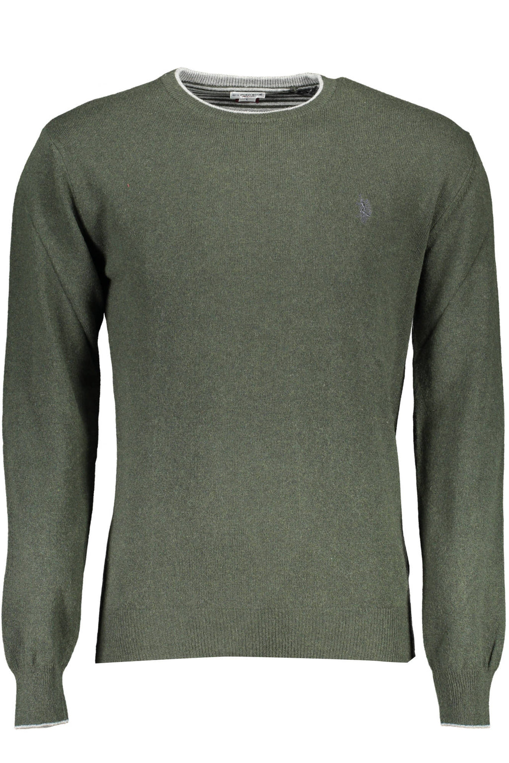 U.S. Polo Assn. férfi zöld pulóver