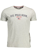 U.S. Polo Assn. férfi rövid ujjú póló, szürke