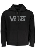 Vans férfi fekete cipzáros pulóver