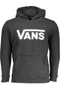 Vans fekete póló zip nélkül