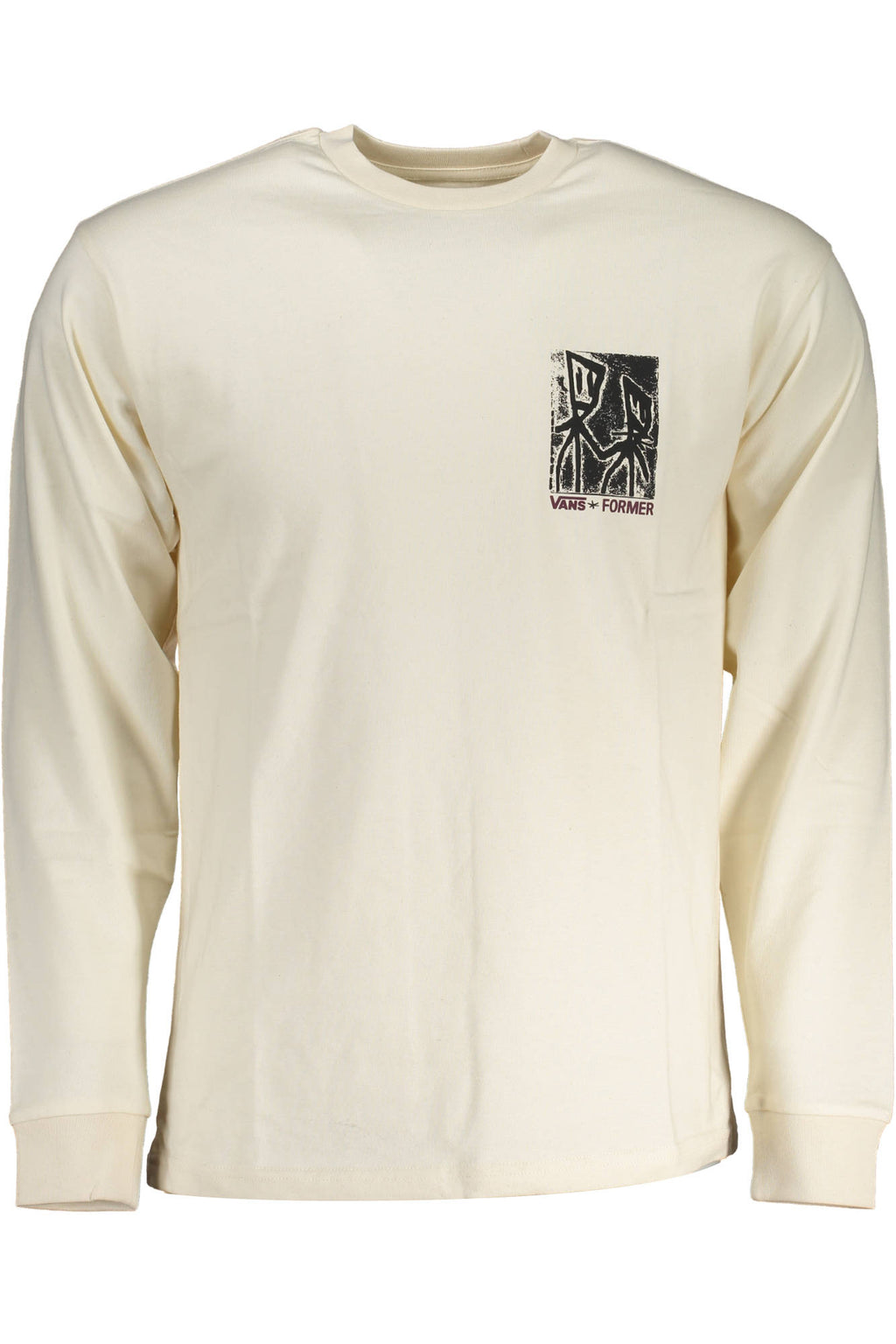 Vans férfi hosszú ujjú póló, fehér