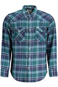 Wrangler férfi hosszú ujjú ing, zöld